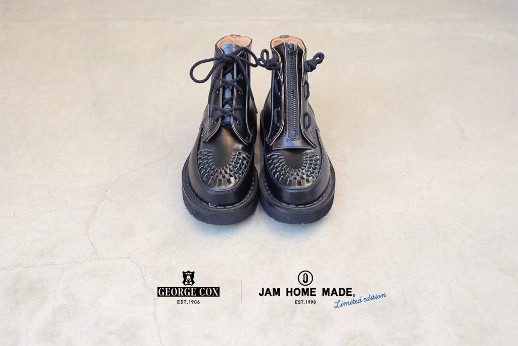 ジョージコックス GEORGE COX HATTON BLACK-STEEL-INTERLACE [03-001-D-040I FW24]  （BLACK-STEEL-INTERLACE） -靴＆ファッション通販 ロコンド〜自宅で試着、気軽に返品