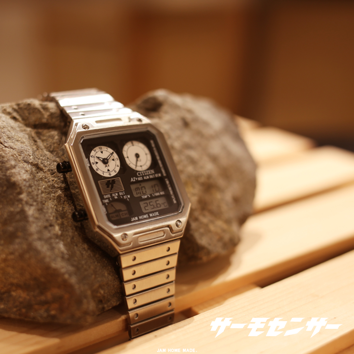 NEW ARRIVAL】×CITIZEN 『サ』 サーモセンサー & アナデジテンプ | ジャムホームメイド公式|JAM HOME MADE NEW ARRIVAL】×CITIZEN 『サ』 サーモセンサー & アナデジテンプ | ジャムホームメイド公式|JAM HOME MADE